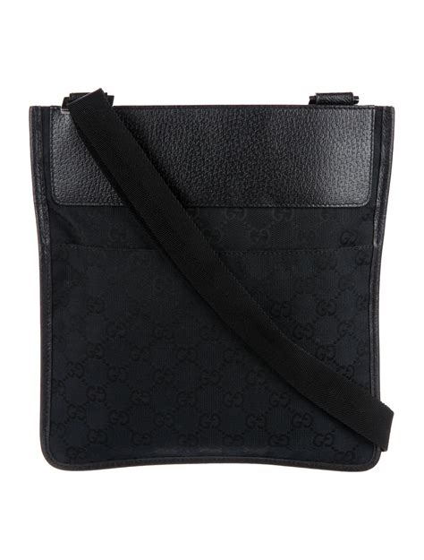 gucci suede crossbody navy|gucci canvas crossbody bags.